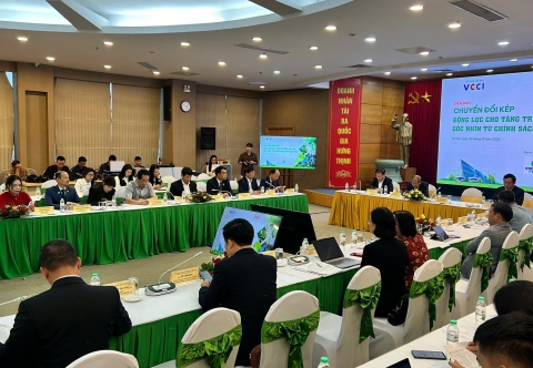 Diễn đàn “Chuyển đổi kép – Động lực cho tăng trưởng kinh tế”: Từ chính sách đến thực tiễn doanh nghiệp